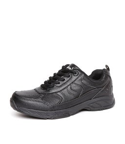 VANCOUVER LACE CK BLACK LEATHER
