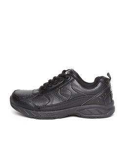 VANCOUVER LACE CK BLACK LEATHER