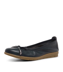 FLEX NAVY LEATHER