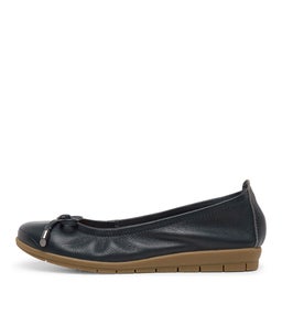 FLEX NAVY LEATHER