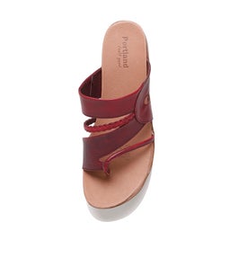 MIA PP BRIGHT RED LEATHER