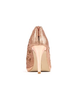 REISE ROSE GOLD GLITTER LEATHER