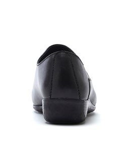 PIAZZA SU BLACK LEATHER