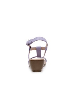 PAVIA DARK LAVENDER SCALE LEATHER