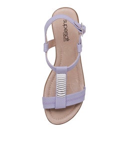 PAVIA DARK LAVENDER SCALE LEATHER