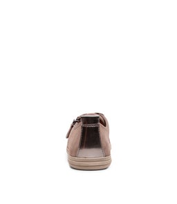ALFIE SU TAUPE GUNMETAL SUEDE