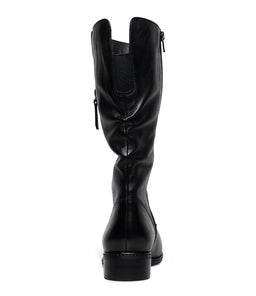 PINTO SU BLACK LEATHER