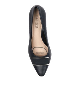 LYLLIE SU DARK BLUE LEATHER