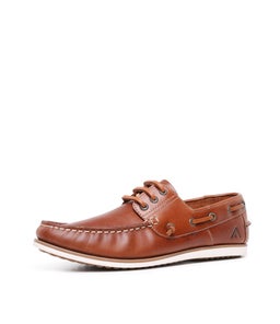 C TIDE MID BROWN LEATHER