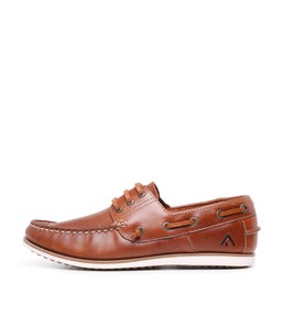 C TIDE MID BROWN LEATHER