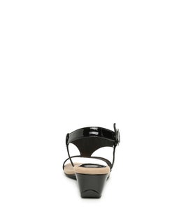 MAXEEN IS BLACK PATENT LEATHER