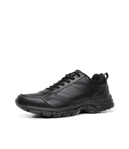 ERUPT SNR BLACK LEATHER