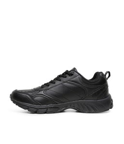 ERUPT SNR BLACK LEATHER