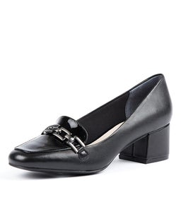 BERTINA SU BLACK BLACK PATENT LEATHER