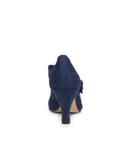 MAIDA DK BLUE MICROSUEDE