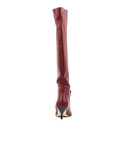 KYLEA DF DEEP CRIMSON LEATHER