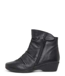 MELLOW PP BLACK LEATHER