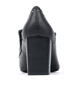 JULEEN DF BLACK LEATHER