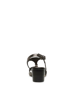 COSMIA SU BLACK METALLIC LEATHER