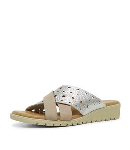 HERBIE SU SILVER MULTI LEATHER
