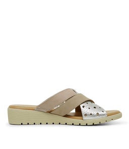 HERBIE SU SILVER MULTI LEATHER