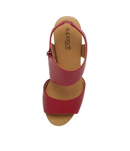 IRVING SU RED LEATHER