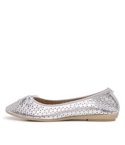 VOLETTA DF SILVER LEATHER
