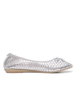VOLETTA DF SILVER LEATHER