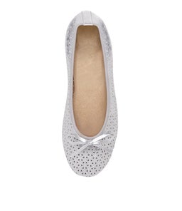 VOLETTA DF SILVER LEATHER