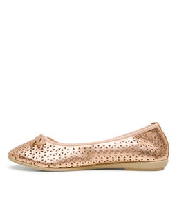 VOLETTA DF ROSE GOLD LEATHER