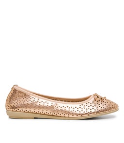 VOLETTA DF ROSE GOLD LEATHER