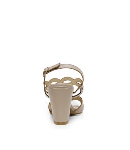VEENA PALE TAUPE LEATHER