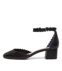 NONIE DF BLACK LEATHER