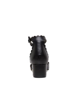 NONIE DF BLACK LEATHER