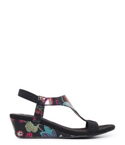 MIMOSA IS BLACK FLORAL SMOOTH