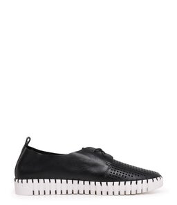 HUSTY BLACK LEATHER