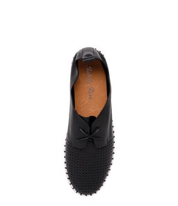 HUSTY BLACK LEATHER