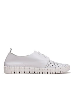 HUSTY WHITE LEATHER