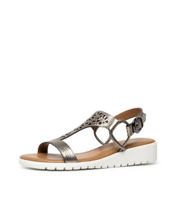 HAMPSTEAD SU PEWTER LEATHER