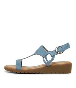 HARAIKI SU LIGHT DENIM LEATHER