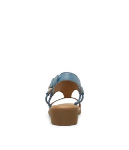 HARAIKI SU LIGHT DENIM LEATHER