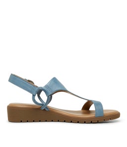 HARAIKI SU LIGHT DENIM LEATHER