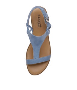 HARAIKI SU LIGHT DENIM LEATHER