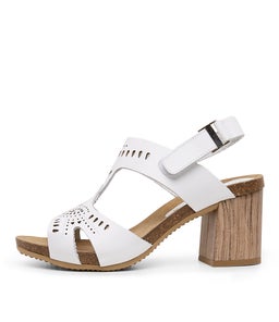 DEVORAH DF WHITE LEATHER