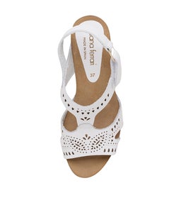 DEVORAH DF WHITE LEATHER