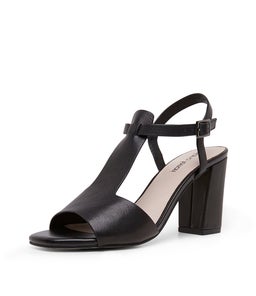 SACHI DF BLACK LEATHER