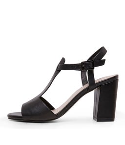 SACHI DF BLACK LEATHER