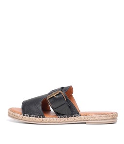 KENDRA IR BLACK LEATHER