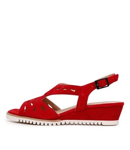 AMERIE SU RED SUEDE