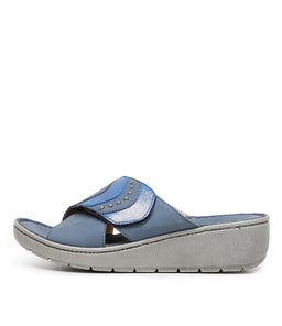 FEEBS SU LIGHT DENIM NAPPA LEATHER